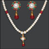 Pearl Set with Fancy Pendant-VJ-4 - Click here to View more details about this Product
